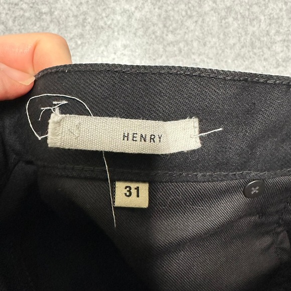 Imogene and Willie Henry Lot 1 Black Vidalia Mills Denim Jeans Mens 30 USA Made - Picture 6 of 8